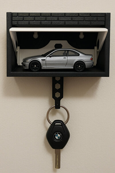 clifss Hotwheel Özel Tasarım Araba Garaj anahtarlık Mini araç stand