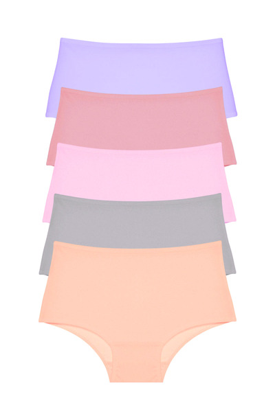 ROSEPERİ Women's Underwear High Waist Underwear 5-Piece Comfortable