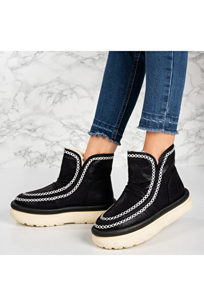 Sofia Store PREMIUM Ayla eco-leather fur-lined UG boots