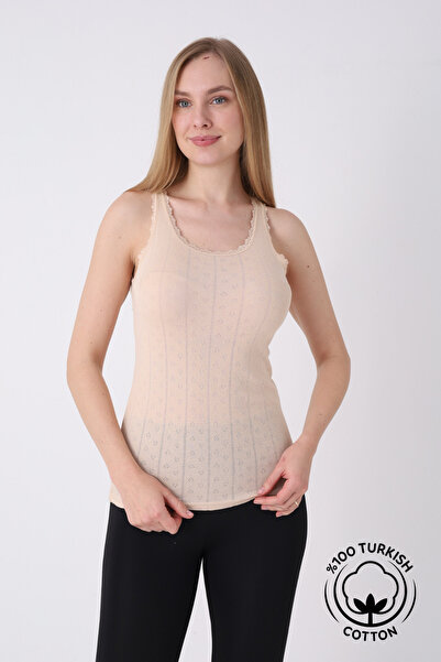 Altınay قميص داخلي نسائي فاخر من الجاكار - 100% قطن