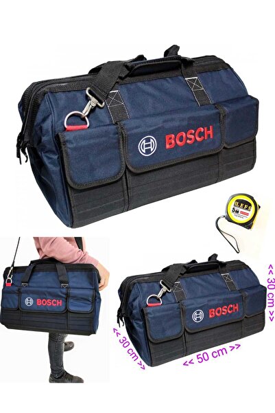 Bosch Dayanıklı ve kullanışlı 75cm Alet Çantası, M beden, ergonomik tasarım
