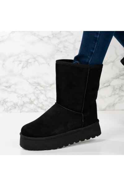 Sofia Store UG Fur-lined Boots Made of Premium Suede Leather Ania