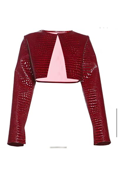 NO BRAND Women's eco-leather jacket