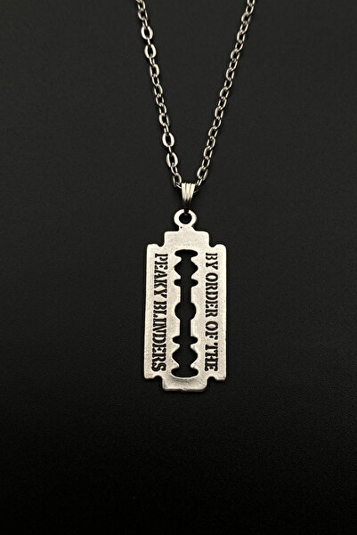 Hiza Çelik Zincirli Peaky Blinders Jilet Kolye