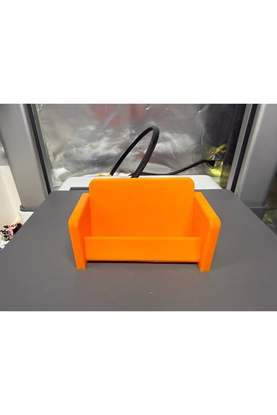 Della Business Card Stand with Seat Design Card Holder – Decorative 3D Printing Tabletop Organizer