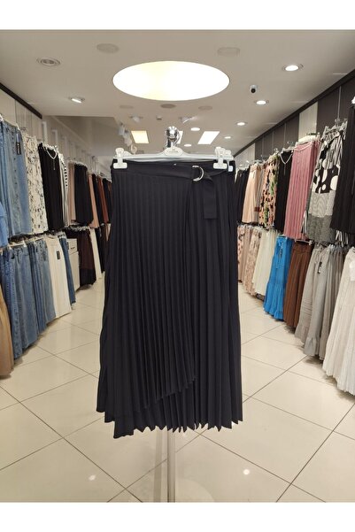 Ali Akkaya Fashion Kapaklı piliseli etek