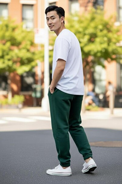 Arwen Fashion 3-нишкови дебели панталони от плат за бягане, унисекс