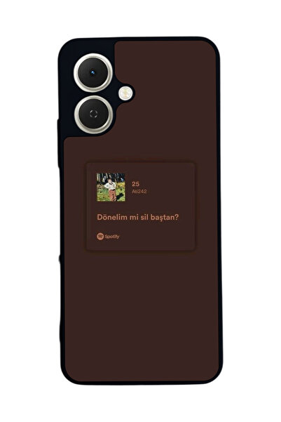 TECNO Spark GO2 Uyumlu Sarki Sozleri Tasarımlı Glossy Premium Kılıf