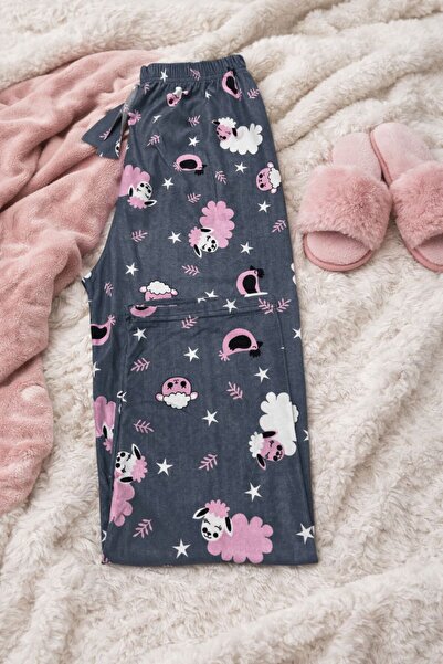 MODA Kuzu Desenli Pijama Altı