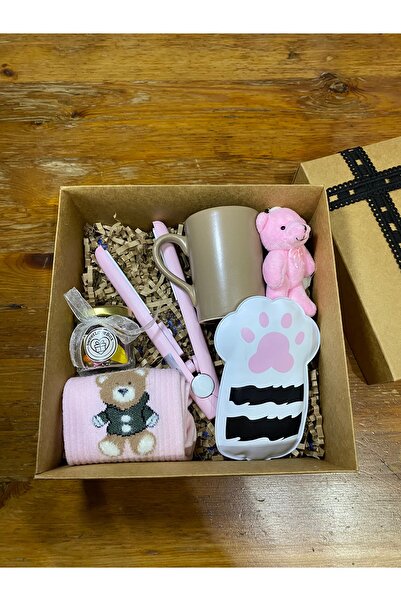 Sweet Çanta boy saç düzleştirici,kupa ,el ısıtıcı ,sevgiliye hediye kutusu