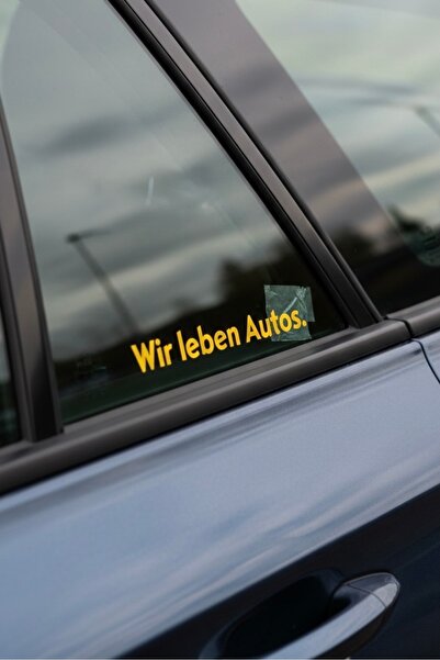 Yalıgraf Reklam Tabela Opel Wir Leben Autos Kelebek Camı Auto Sticker (2 Pieces)