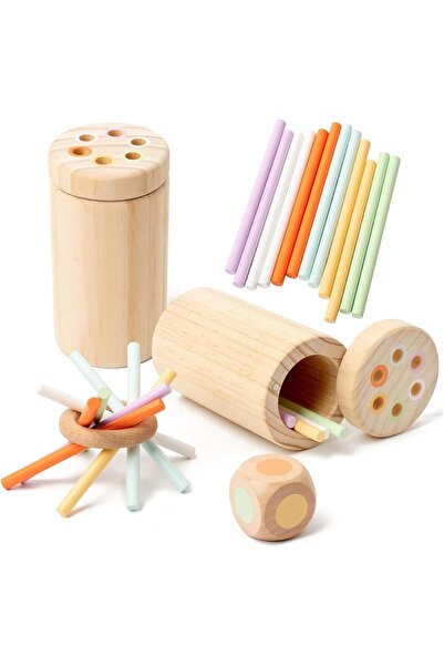 Generic لعبة فرز الألوان الخشبية من أندانا مونتيسوري