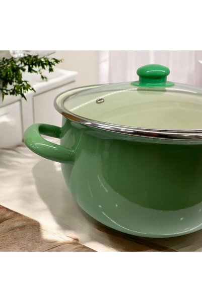 ALEV EMAYE 24 cm Enamel Yogurt Fermentation Pot – 5 Liters |   4 Color Options