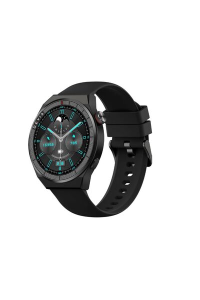 Devia Diva Smart Watch Pro 1 (Version 2), Black, WT-51-B