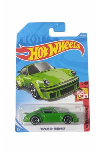 HOT WHEELS Porsche 934 Turbo RSR (FKB18) – Yeşil Yurtdışı Uzun Kartonet 2017
