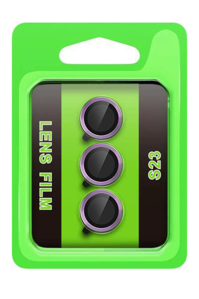 NewFace Sptrns Samsung Galaxy S23 Raze Metal Camera Lens (04815) - Purple