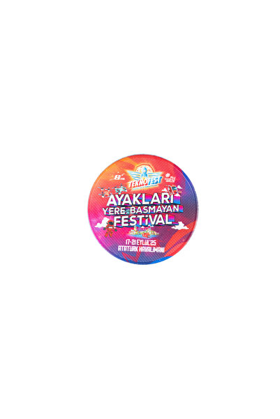 TEKNOFEST AYAKLARI YERE BASMAYAN PATCH