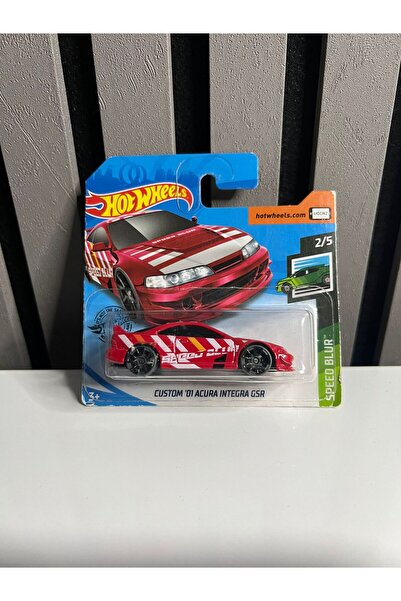 HOT WHEELS HotWheels 01 Custom Acura Integra Gsr Model Araba (Kırmızı)