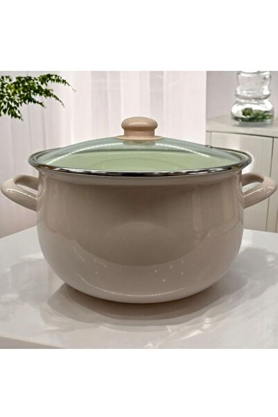 ALEV EMAYE 24 cm Emaye Yoğurt Mayalama Tenceresi – 5 Litre | 4 Renk Seçeneği