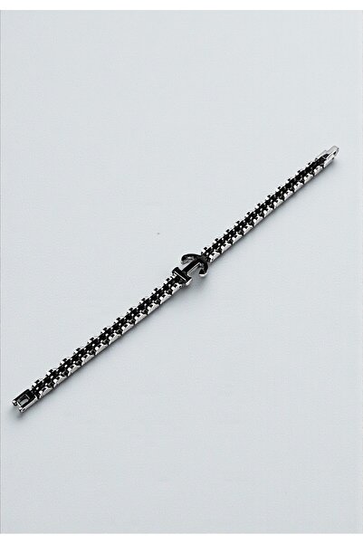 HERİF Aksesuar Erkek Çapa Kilitli Çelik Bileklik