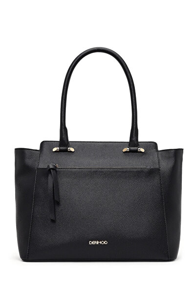 Derimod Women's Black Shoulder Bag 25Abd2377Ft