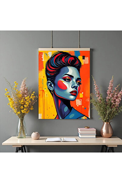 Printees Tablou - Portret cu părul strâns