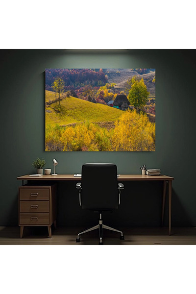 Printees Tablou - România - Peisaj de munte - Canvas pe șasiu