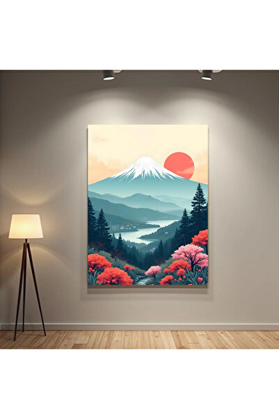 Printees Tablou - Peisaj cu Muntele Fuji