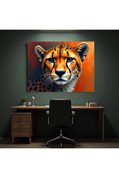 Printees Painting - Cheetah Portrait