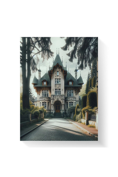 Printees Tablou - O casă din vechime