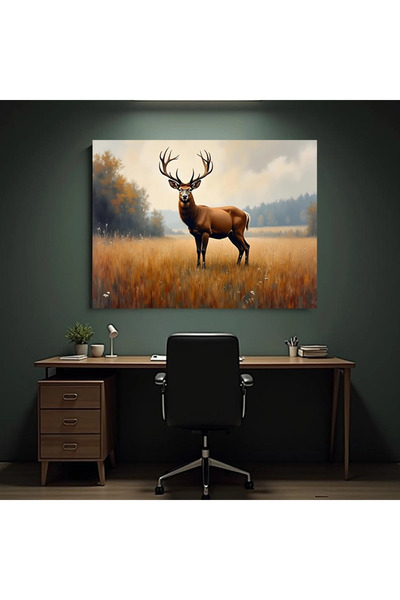 Printees Tablou - Cerb adult - Canvas pe șasiu