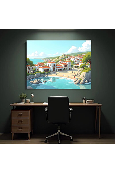 Printees Tablou - Ilustrație mediteraneeană