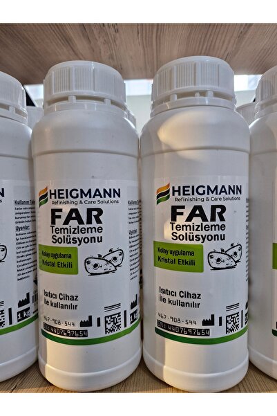 HEİGMANN 1 kg Oto far temizleyici Buharli far temizleme sivisi ürünü klorofor...