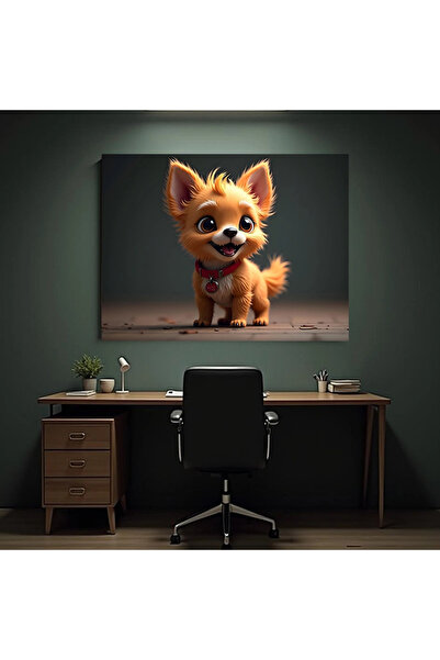 Printees Tablou - Cățeluș - Artă digitală - Canvas pe șasiu