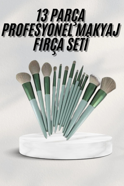 Epilons Durable Makeup Brush Set 13 Pieces Soft Bristled Brushes Blush Founda...