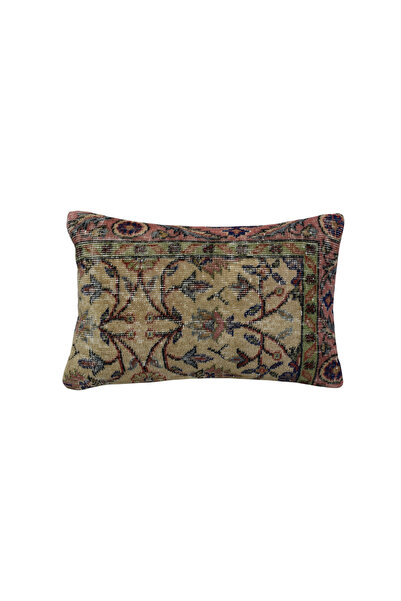 Zehra Abla Halı غطاء وسادة مزخرف منسوج يدويًا عتيق الطراز 6918