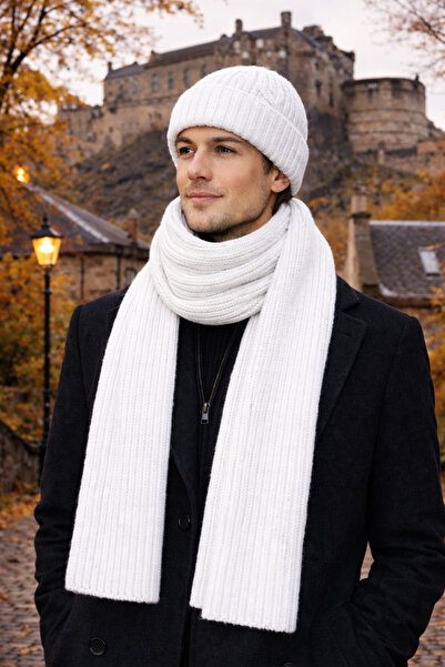 laviyonsa Men's Scarf Beanie & Beanie Set