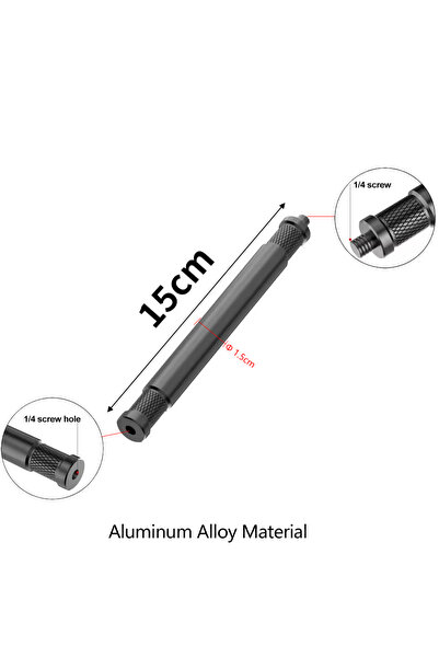 Choice حامل دراجة هوائية من سبائك الألومنيوم قابل للتمديد بطول 15 سم، مناسب ل...