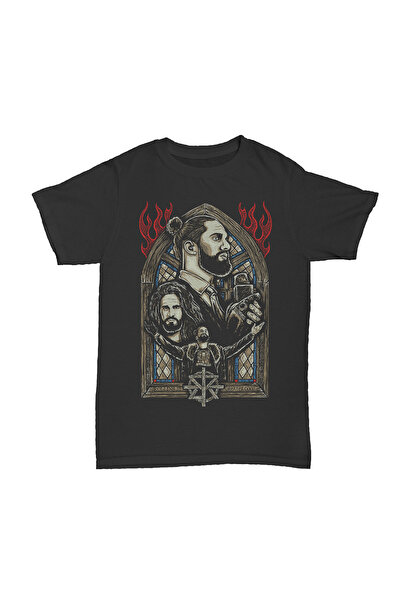 l'eivor Seth Rollins Freakin Printed Cotton T-Shirt