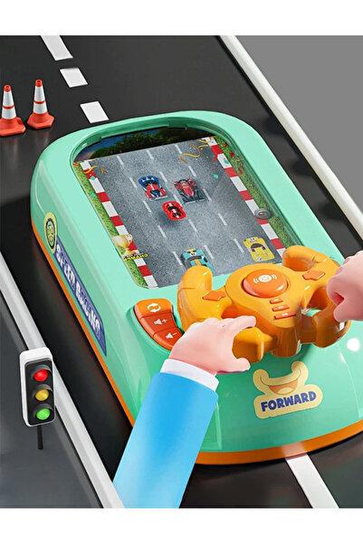 Snooe لعبة عجلة القيادة الموسيقية للأطفال الصغار، لعبة محاكاة قيادة سيارات ال...