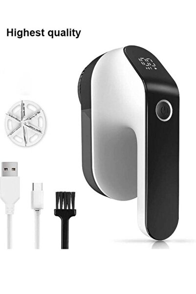 Arabest ماكينة حلاقة الأقمشة، ماكينة حلاقة الكنزات بشاشة عرض رقمية LED، مزيل ...