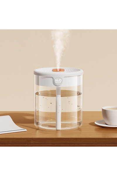 Snooe مرطب هواء أبيض ذو سعة كبيرة مناسب لغرف النوم وغرف المعيشة والمطابخ وغيرها