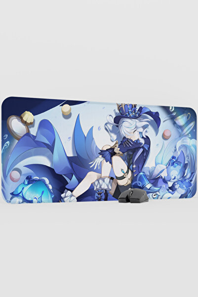 mousepad bastir فوريينا جينشين إمباكت أنيمي غاتشا V2 - لوحة ماوس للألعاب مقاس...