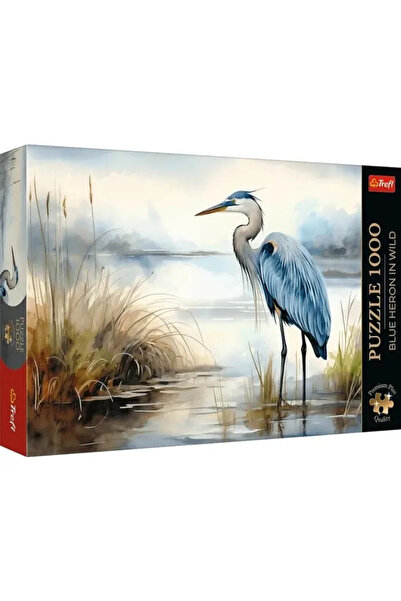Trefl PUZZLE 1000 PREMIUM PLUS BLUE HERON IN THE WILD