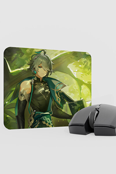 mousepad bastir Alhaitham Genshin Impact Anime Gacha V3 - 22X18 Gaming Mouse ...