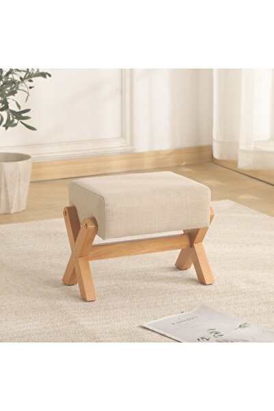Generic Natural Solid Wood Stools,Shoe Benches,Side Tables, Suitable for Livi...