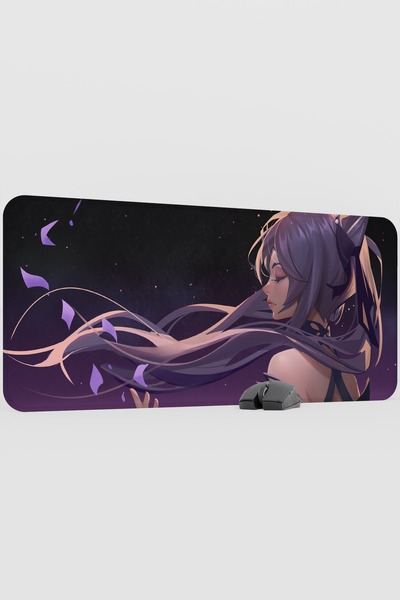 mousepad bastir Keqing Genshin Impact Anime Gacha V5 - 90X40 XXL Gaming Mouse...