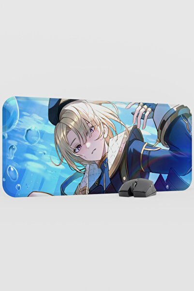 mousepad bastir Freminet Genshin Impact Anime Gacha V4 - 70X30 XL Gaming Mous...