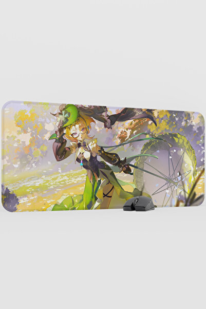 mousepad bastir Emilie Genshin Impact Anime Gacha V2 - 90X40 XXL Gaming Mouse...