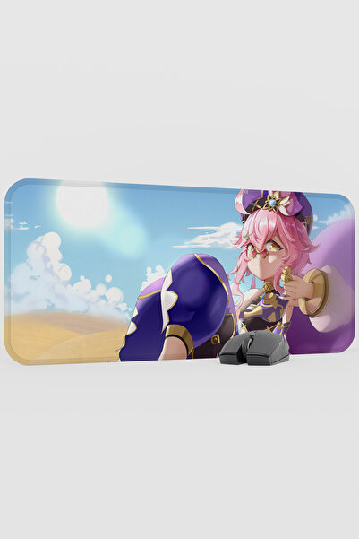 mousepad bastir Dori Genshin Impact Anime Gacha V3 - 70X30 XL Gaming Mouse Pa...